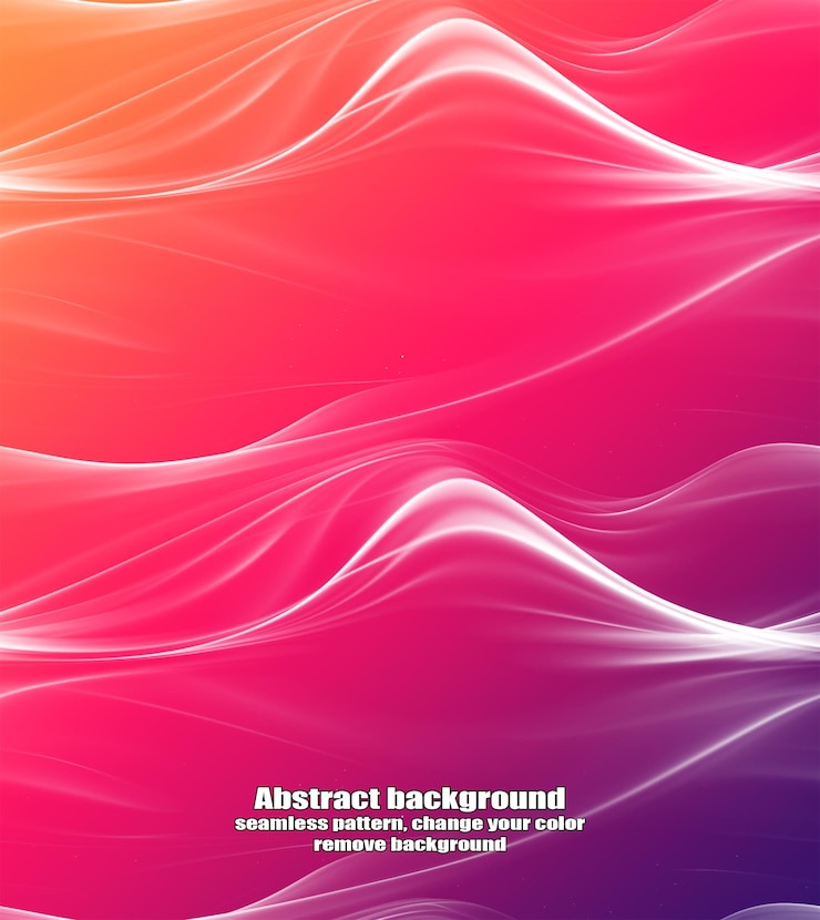 PSD astrazione senza soluzione di continuità senza fine di linee fluide e rette con sfondo colorato texture isolata