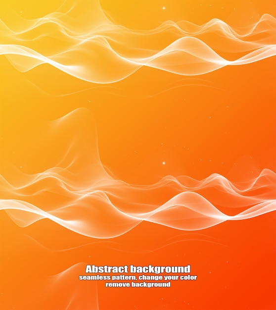 Astrazione senza soluzione di continuità senza fine di linee fluide e rette con sfondo colorato texture isolata
