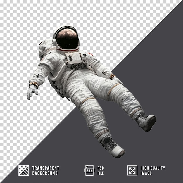 Astronaut ohne Hintergrund in HD-Qualität