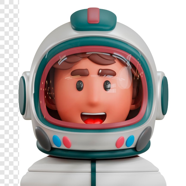 astronaute 3d