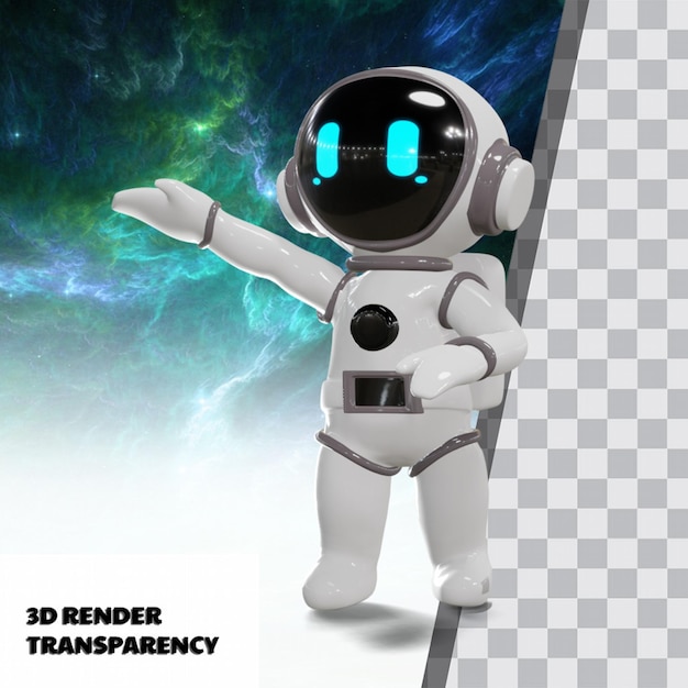 Astronaute Mignon 3d