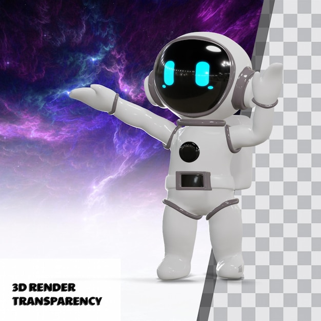 Astronaute Mignon 3d