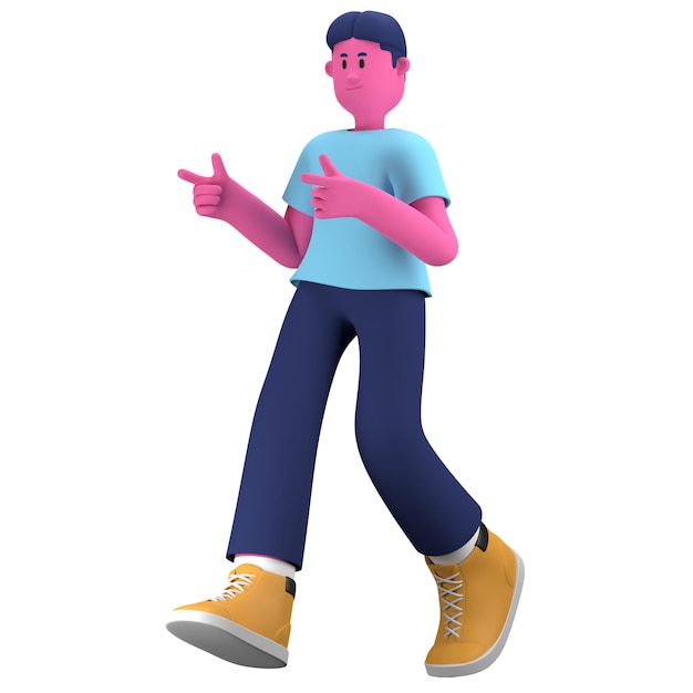 Atividade Cool Pose Walking Boy