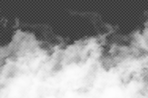 Atmosphärische Wolkenrauch- und Nebelkonstruktion