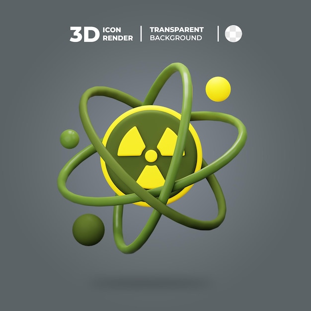 PSD atome radioactif 3d