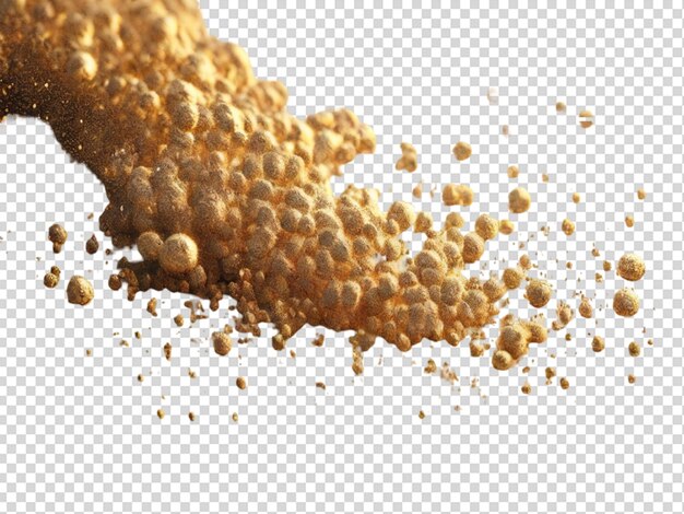 PSD atomisierung von goldstaubpartikeln png