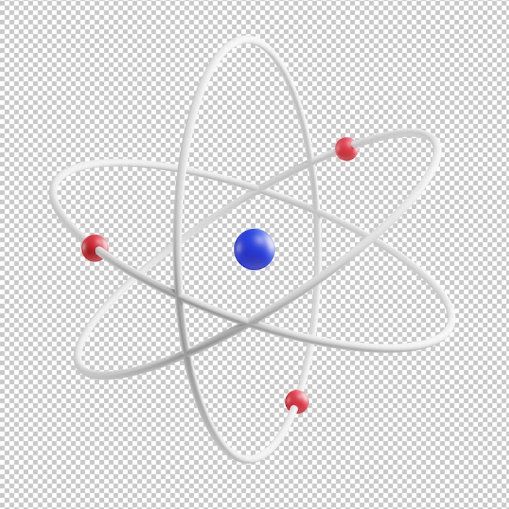 PSD atomsymbol 3d-darstellung