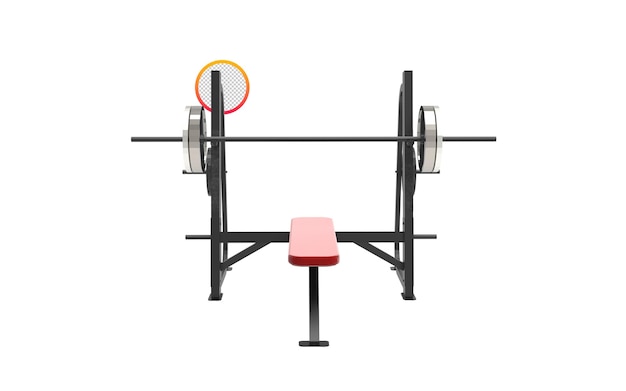 attrezzature da palestra su sfondo trasparente