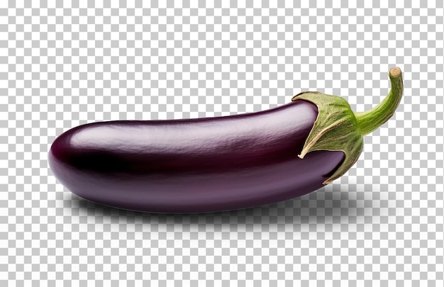 Aubergine isolée sur fond transparent ou blanc png