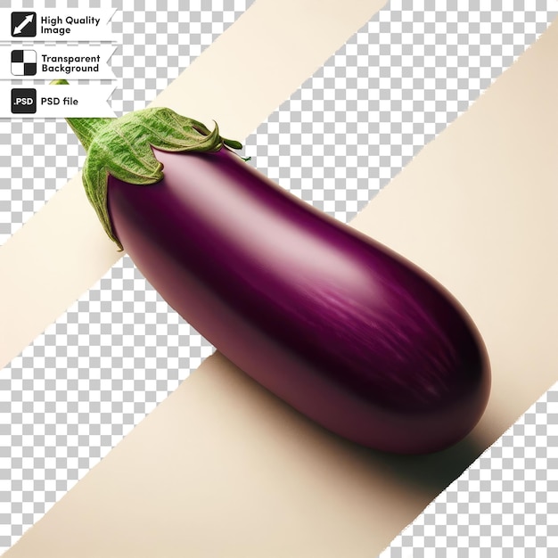 PSD des aubergines psd sur fond transparent