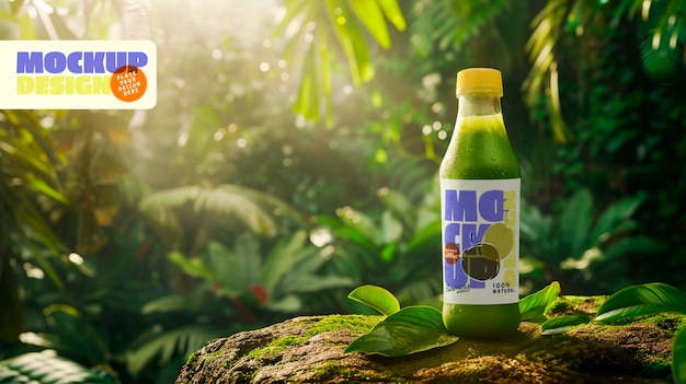 PSD aucune boisson dans la nature mock-up