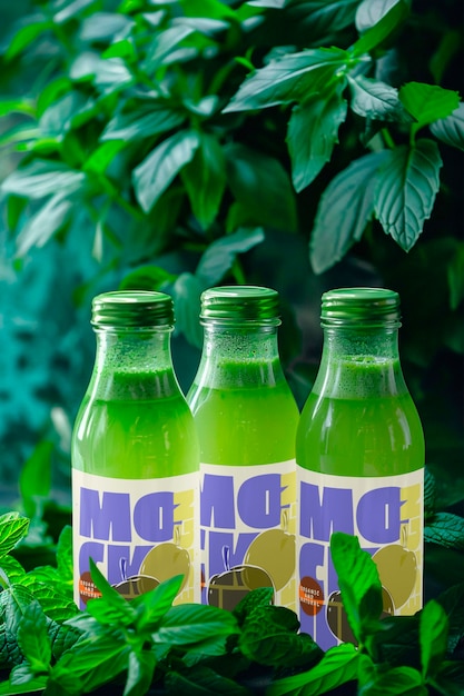 PSD aucune boisson dans la nature mock-up