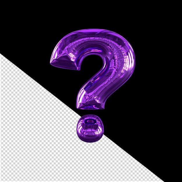 Aufblasbares 3D-Symbol