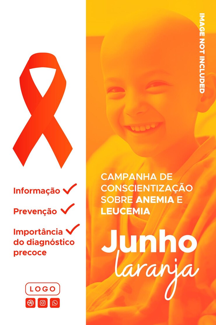 PSD aumentar a conscientização sobre a anemia e a leucemia em crianças