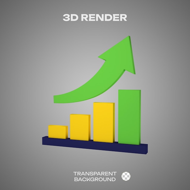 PSD aumentar o ícone de renderização 3d