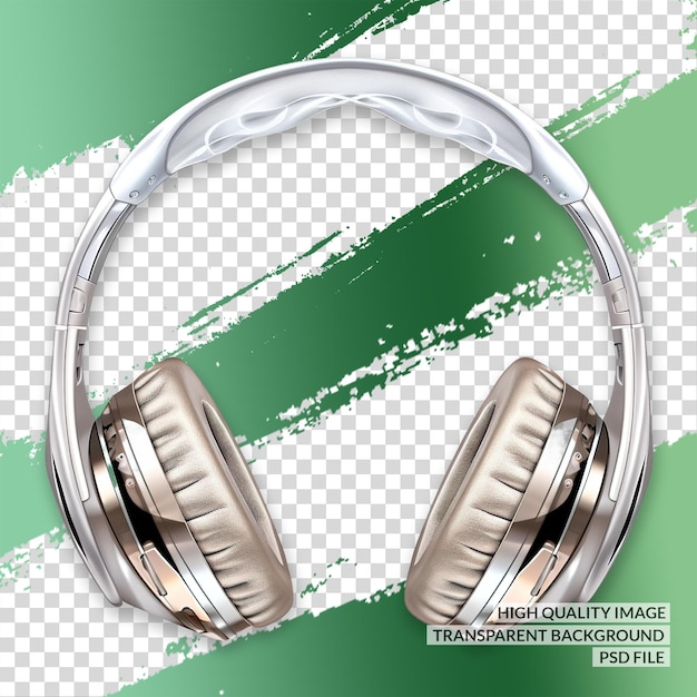 Auriculares 3d png clipart trasfondo aislado transparente