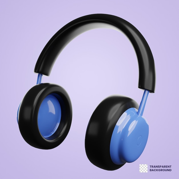 Auriculares 3D PNG