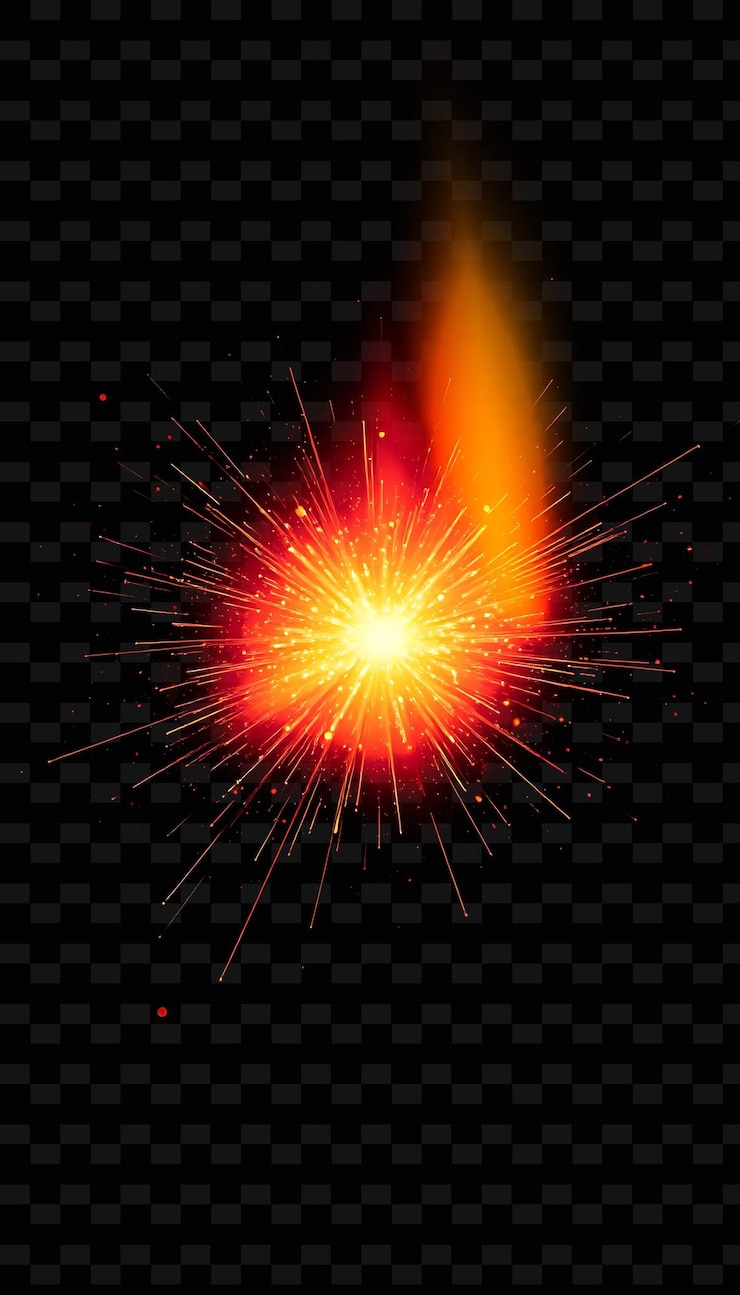 PSD aurora estallante explosiones repentinas de luz que explotan y se desvanecen glowing png sparking light texturei