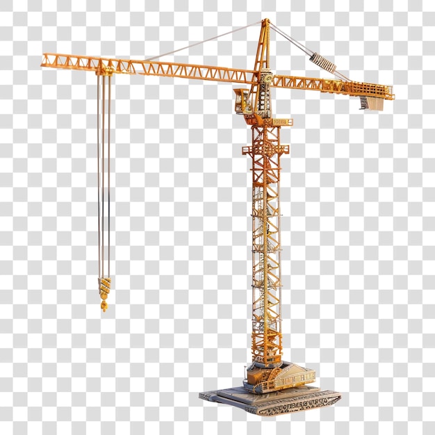 Ausrüstung für Baustellen mit PNG-Turmkranen