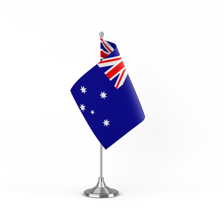 PSD australien flagge