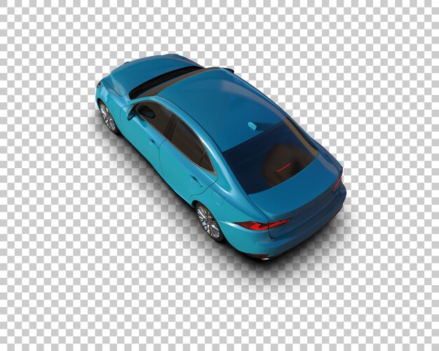 un auto azul con la palabra honda al costado