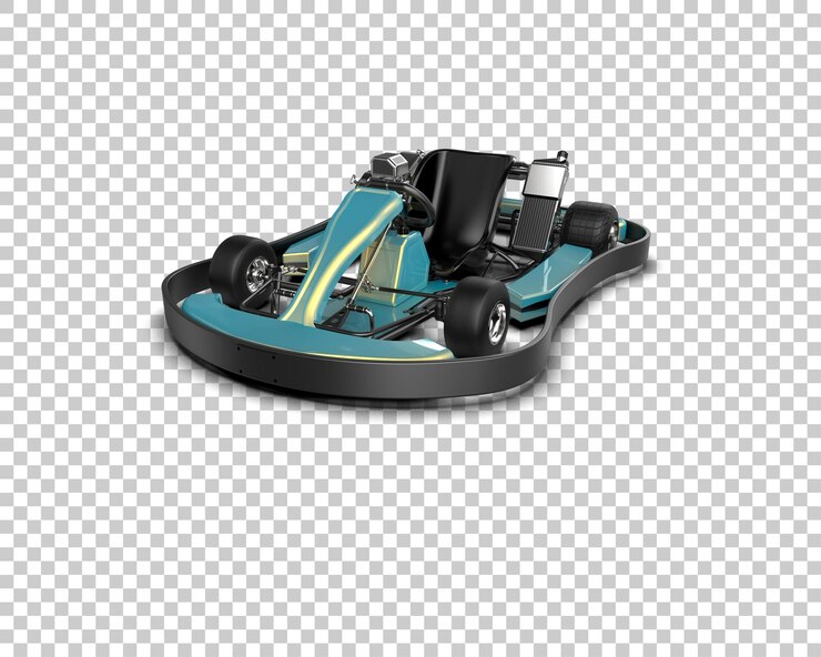 PSD auto da corsa realistica isolata sullo sfondo illustrazione di rendering 3d