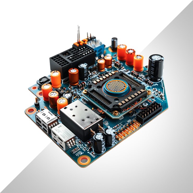 PSD automatización inteligente con kit arduino aislado en un fondo transparente