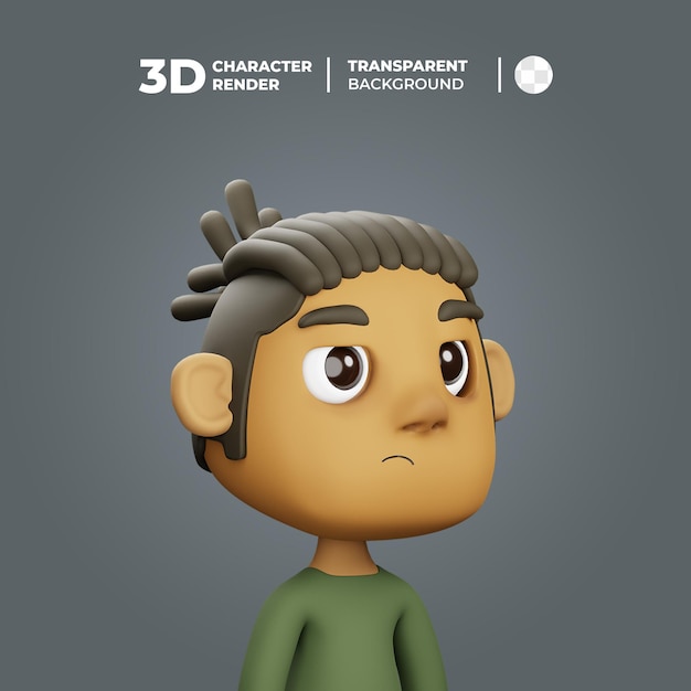 Avatar 3d cool guy