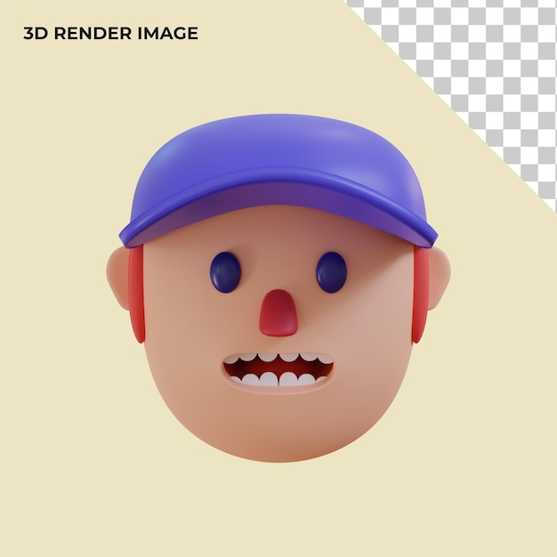 Avatar de renderização 3d