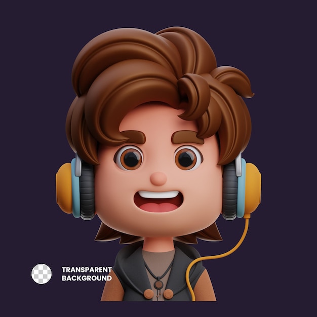 Avatar Pro Gamer em 3D