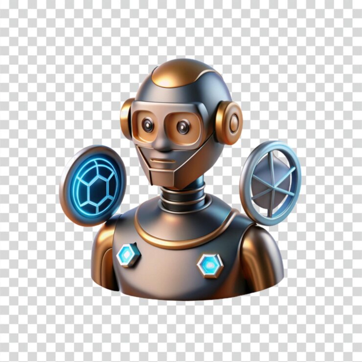 PSD avatar de robot en 3d