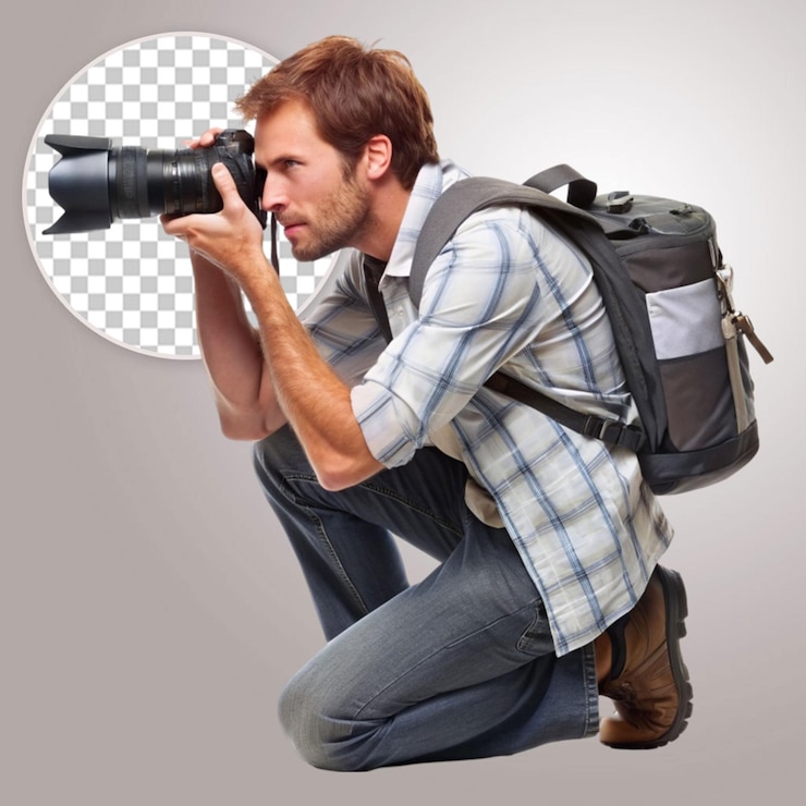 PSD aventura fotográfica interessante isolada em fundo transparente