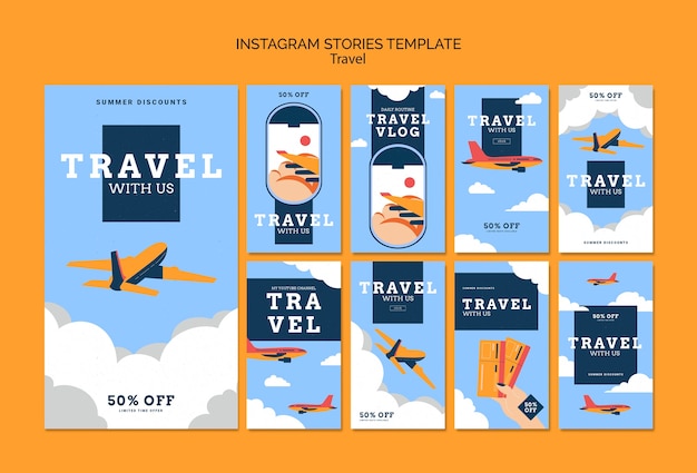 Aventura de viaje historias de Instagram