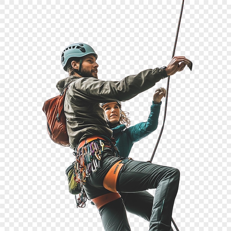 PSD l'aventure en plein air, la randonnée, le camping, l'escalade, l'alpinisme