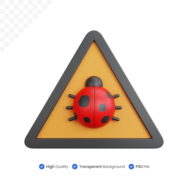 Avertissement de bogue de rendu 3d isolé