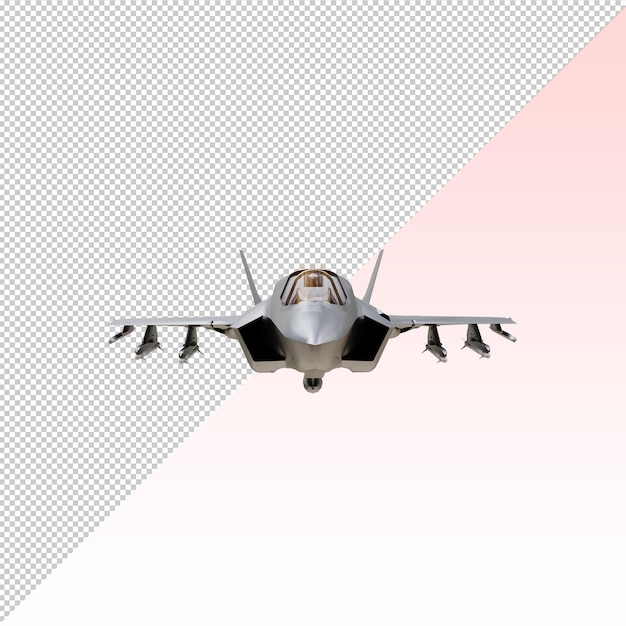 PSD avion f-35 isolé