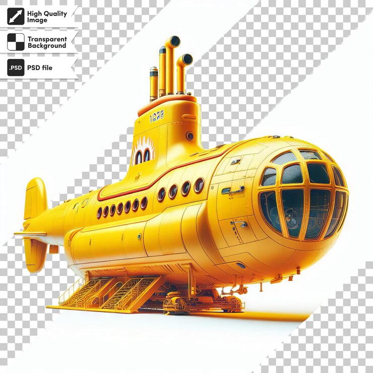PSD un avión de lego amarillo con la palabra el nombre de la compañía