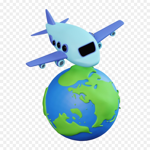 Avión en la tierra imagen png - avión en la tierra png descargar