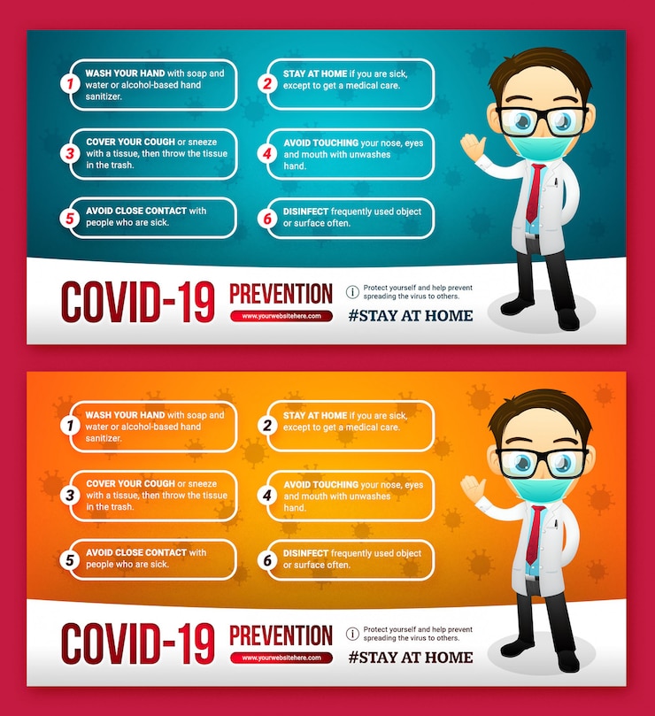 Aviso de infección de virus Publicación en redes sociales