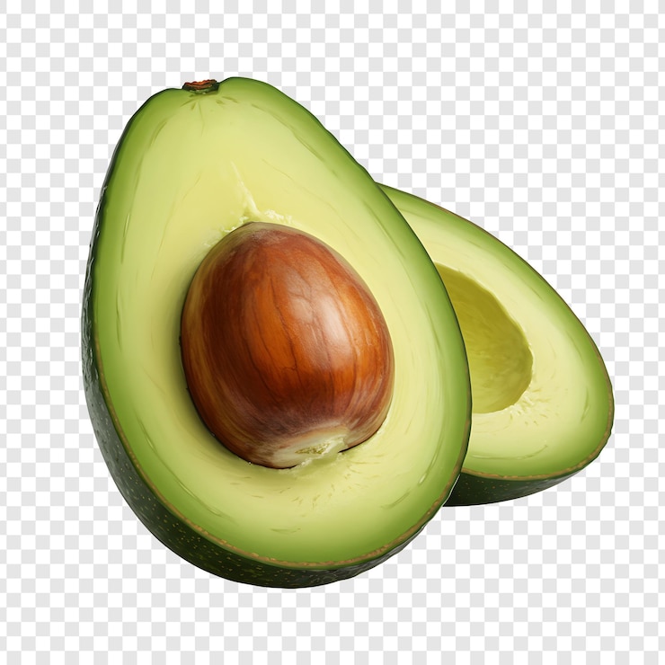 Avocado a fette con semi
