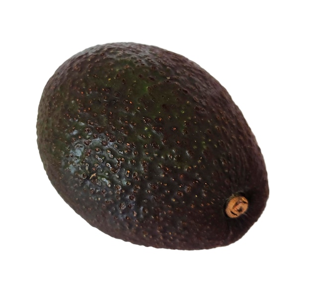 Avocado isolato su sfondo bianco