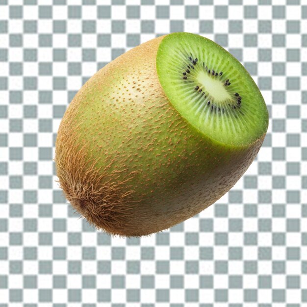 PSD avocado verde fresco psd aislado sobre un fondo transparente