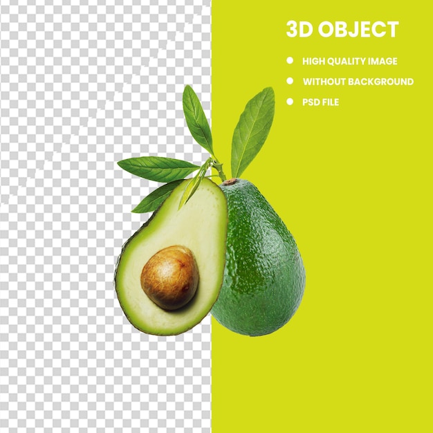 PSD avocado