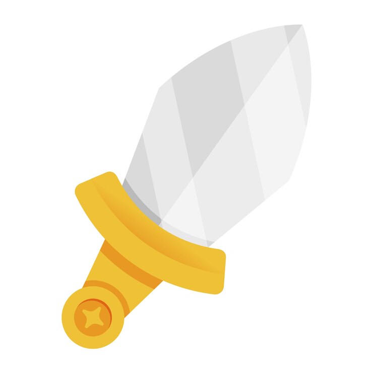 PSD aword game icon illustration