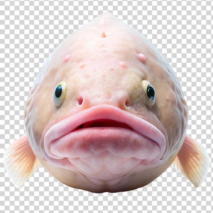 PSD axolotl con piel translúcida sobre un fondo transparente