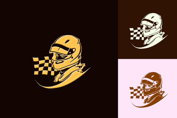 PSD ayrton senna con el ícono de las carreras piloto de fórmula uno con un casco diseños creativos del ícono de la cultura brasileña