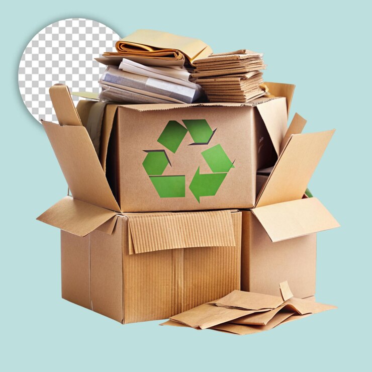 PSD ayuda y cuidado de la imagen conceptual para el reciclaje símbolo de reciclaje triangular verde sobre un fondo transparente