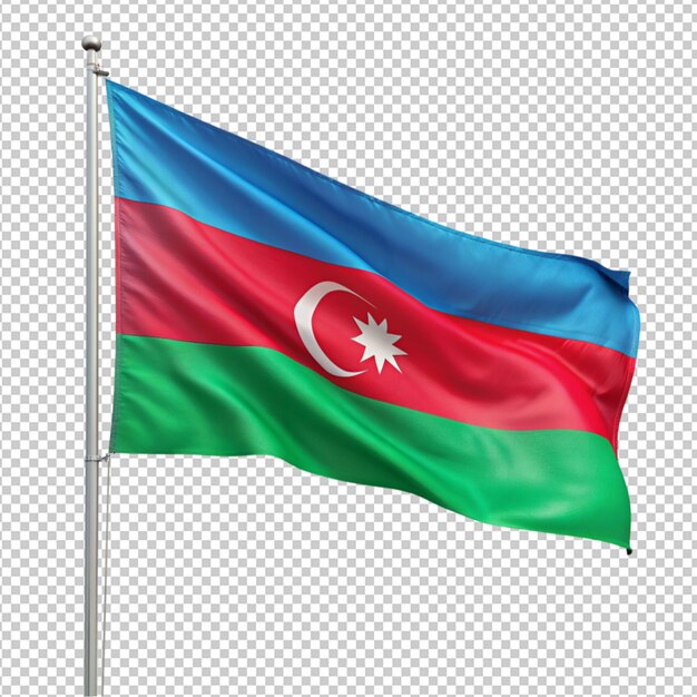 PSD azerbaiyán en un fondo transparente