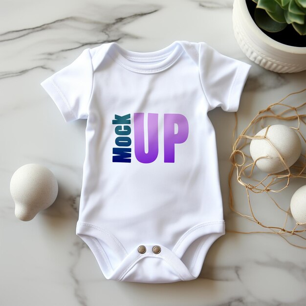 PSD baby-kostüm-mockup-design-psd-vorlage