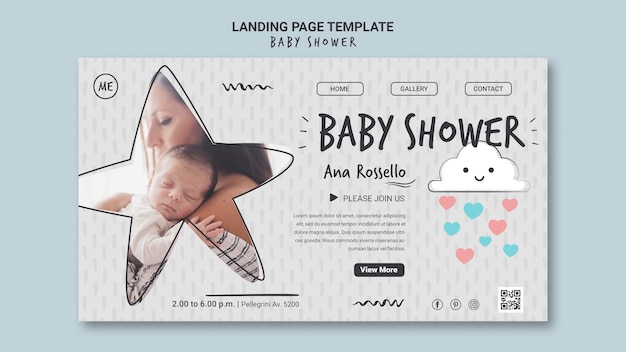 Babyparty-Landingpage